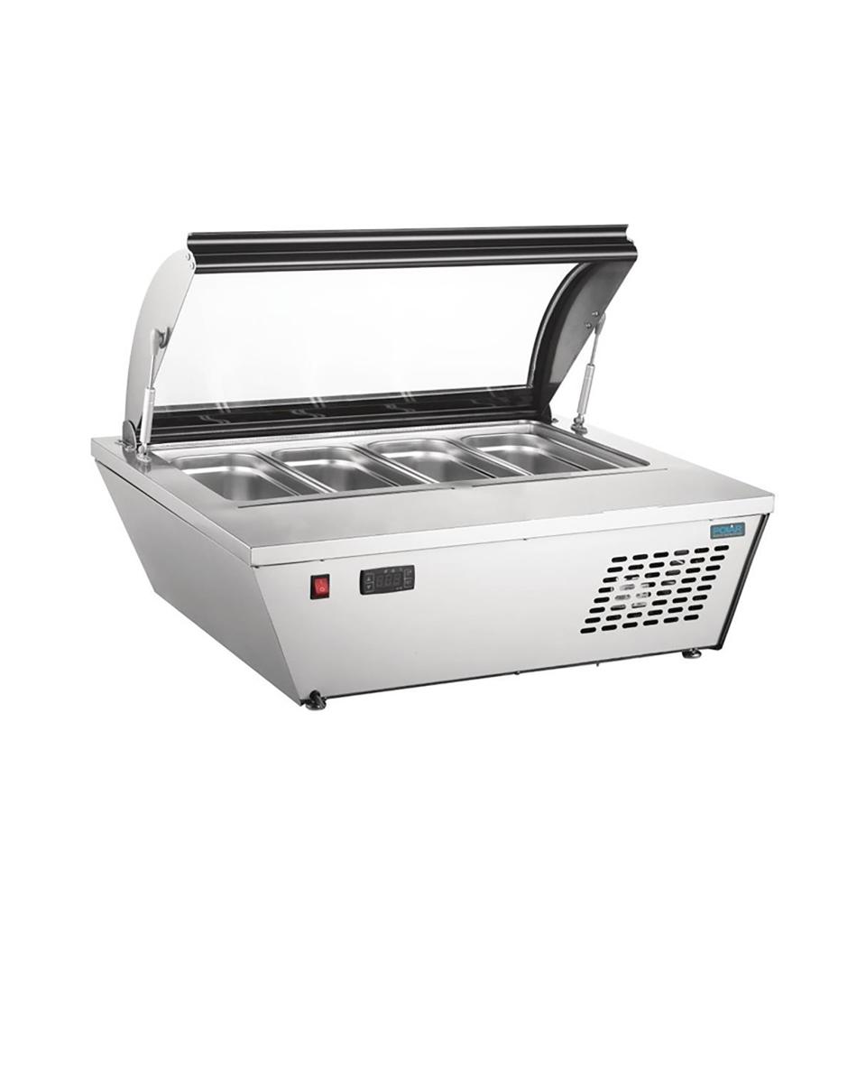 Ijsvitrine - Tafelmodel - 67 Liter - H 35.6 x 80.5 x 66.6 CM - 220-240 V - Polar - DB319