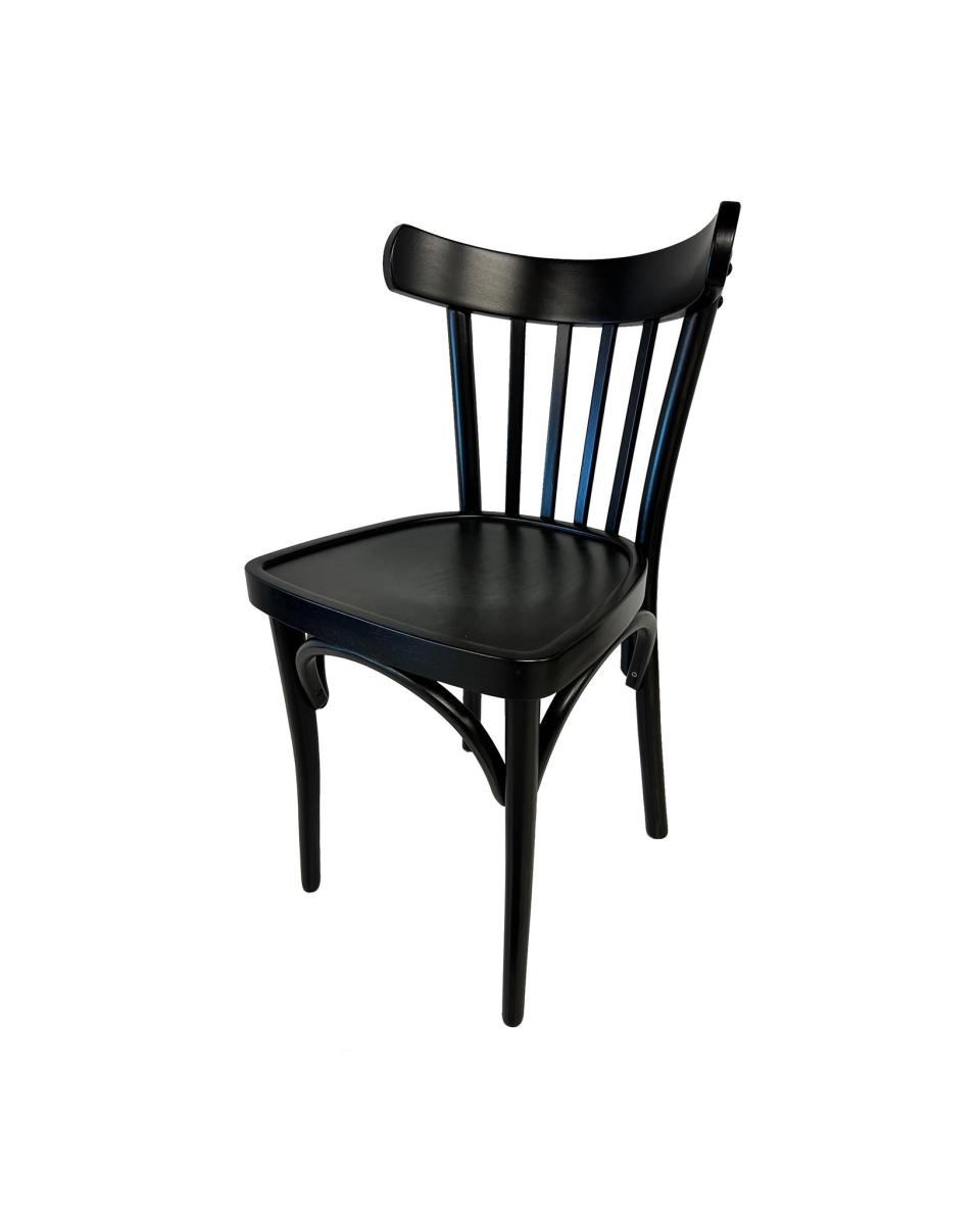 Stoel Café - Noten - Zithoogte 48 CM - Promoline