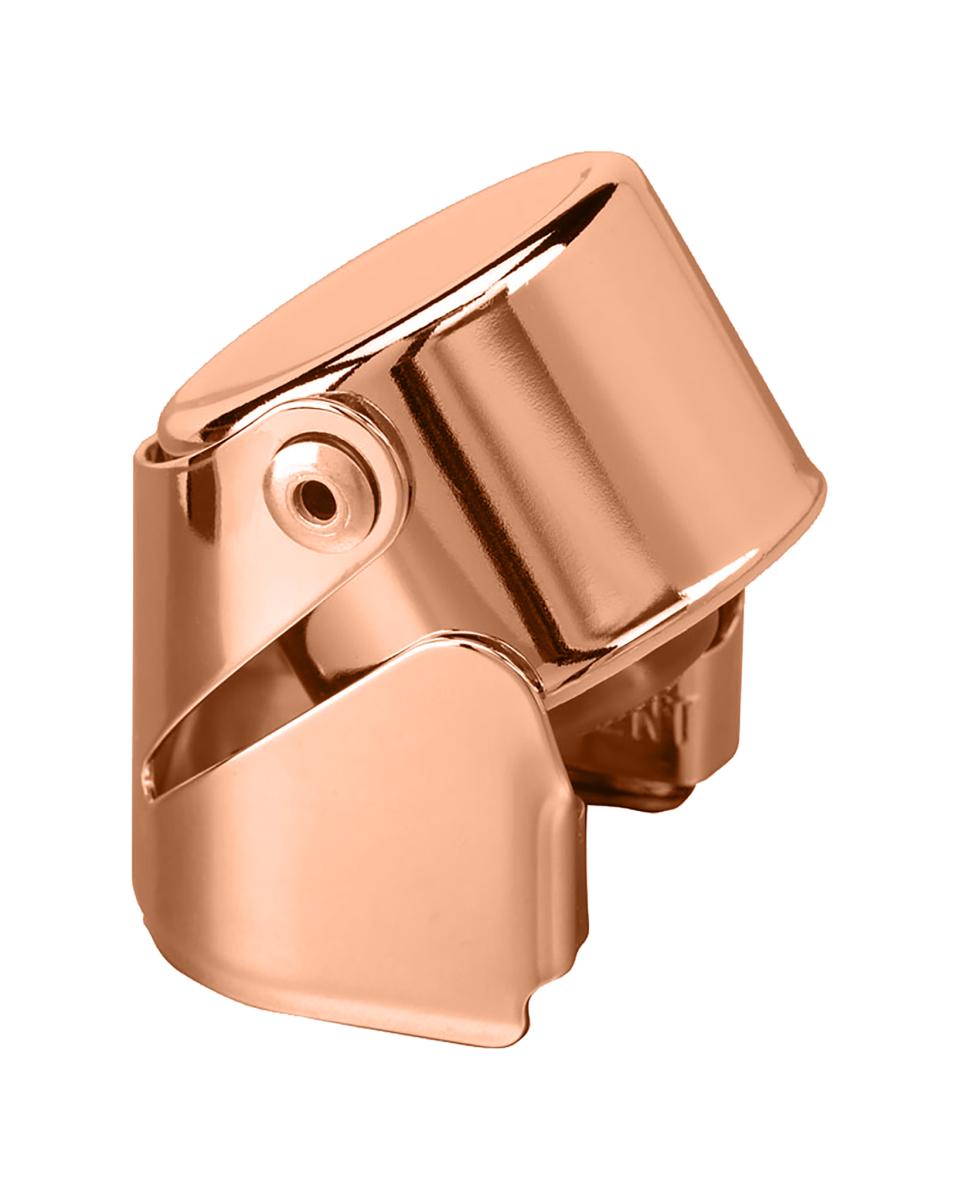 Wijn & Champagne stopper - 2 Stuks - Koper - Bar Professional - WCSCOP2
