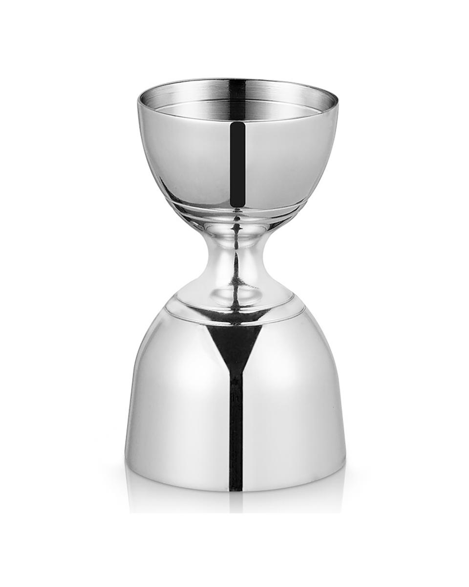 Schenkmaatje - Bel - 3/6 CL - RVS - Bar Professional - JBS3060