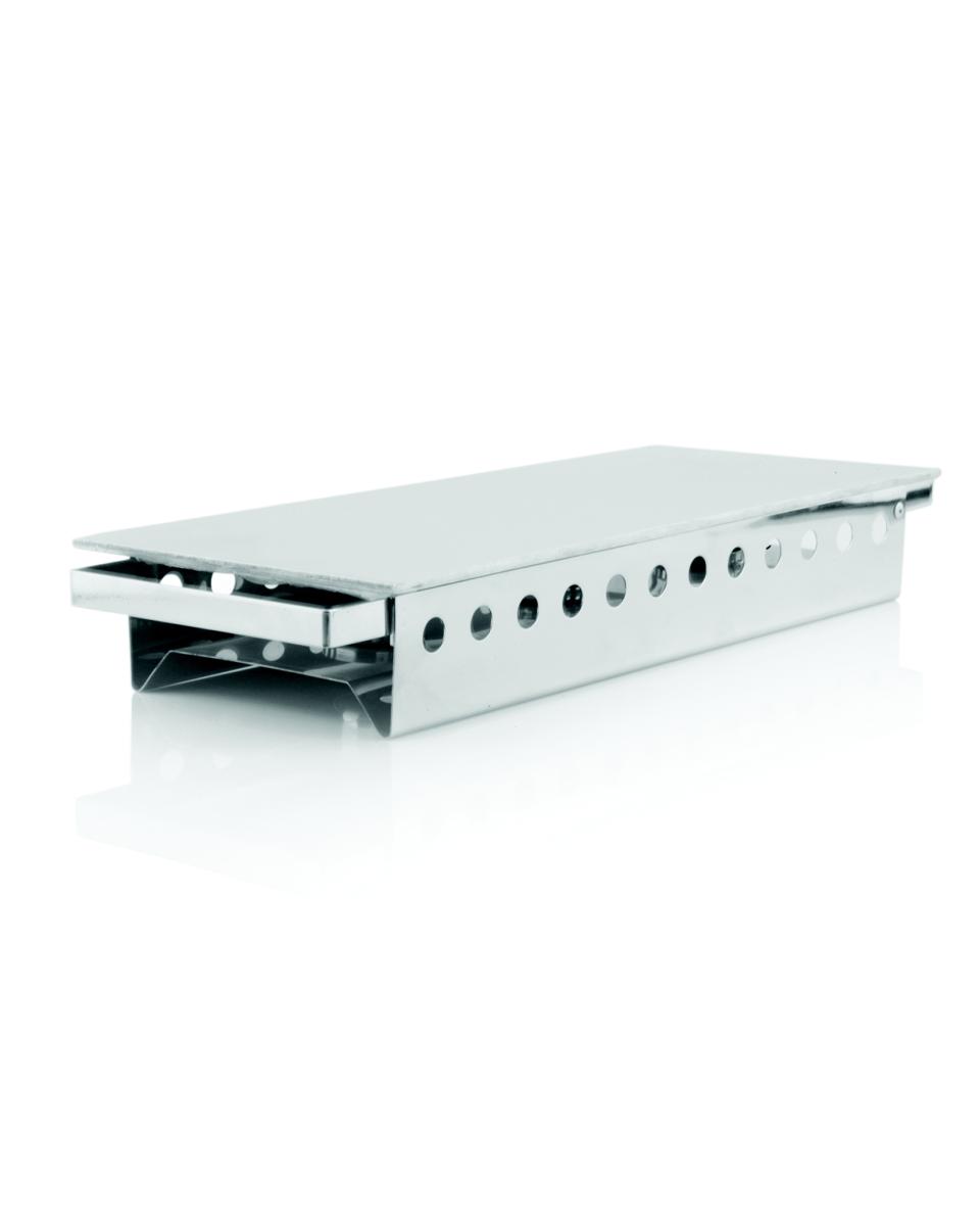 Schotelwarmer - 2 branders - RVS - Promoline