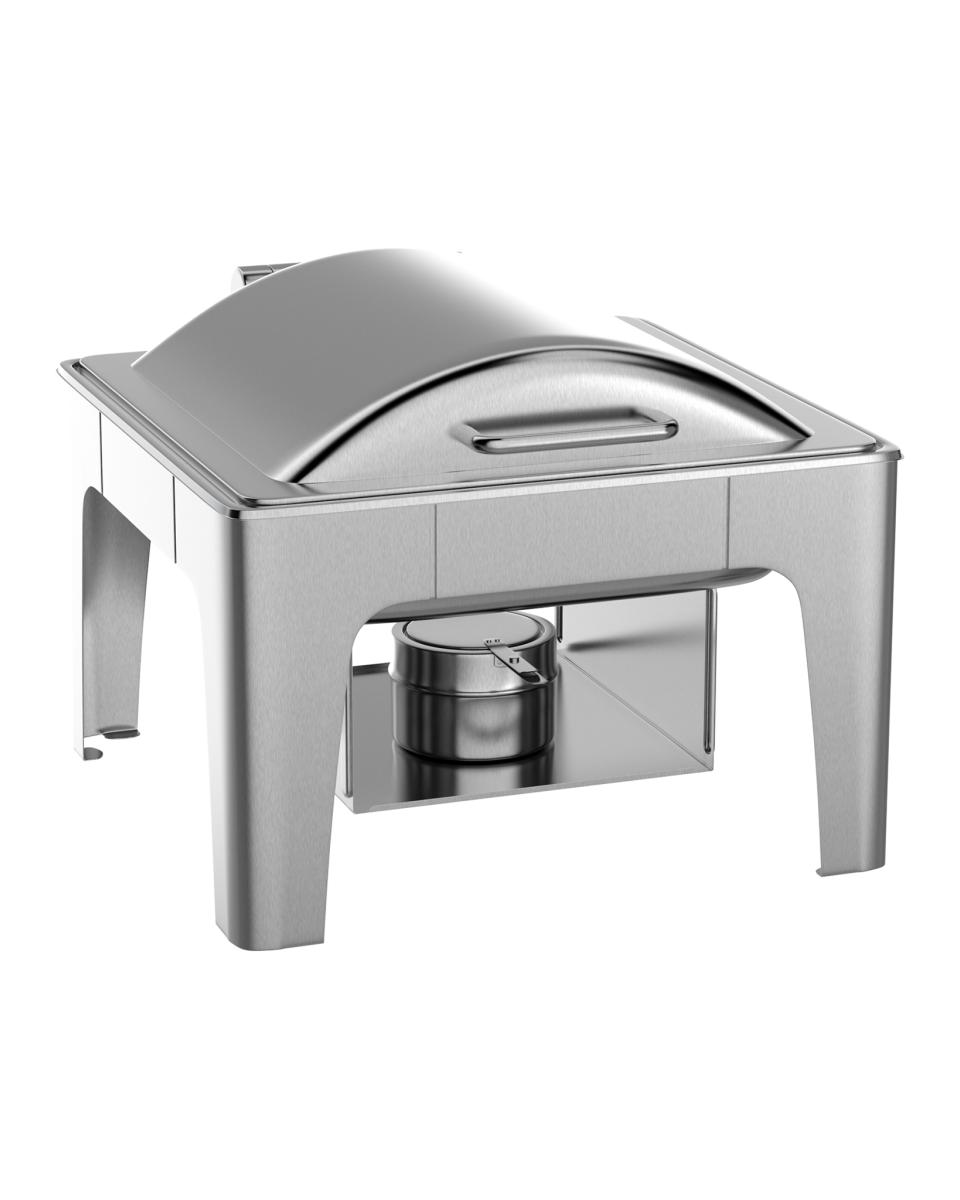 Chafing dish - Deluxe - 2/3 GN - RVS - 6 Liter - Promoline