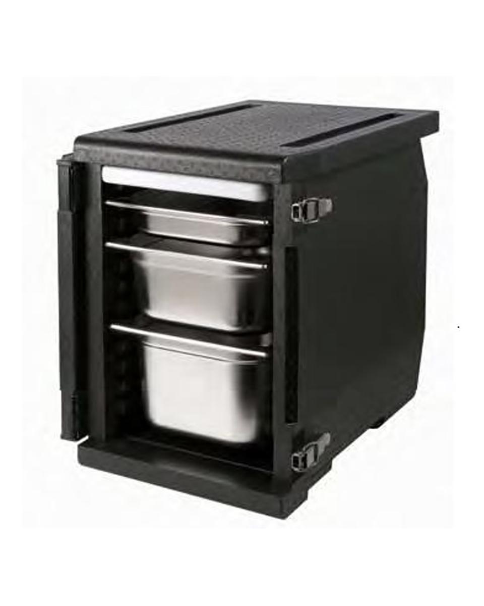 Thermobox - Frontloader - 12 x 1/1 GN - H 62.5 x 64.5 x 44.5 CM - 93 Liter - Promoline
