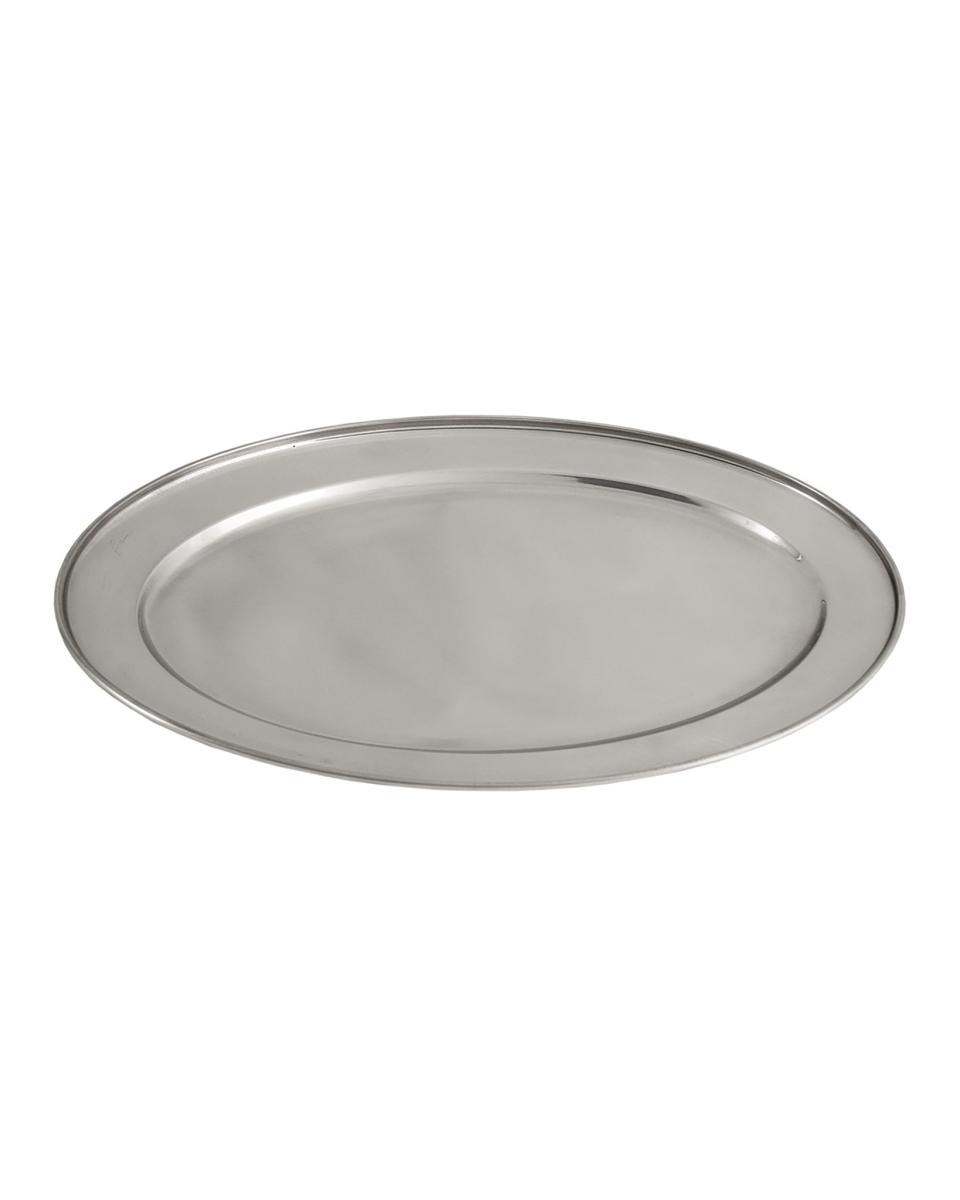 Schotel - Ovaal - 26 x 18 CM - RVS - Promoline