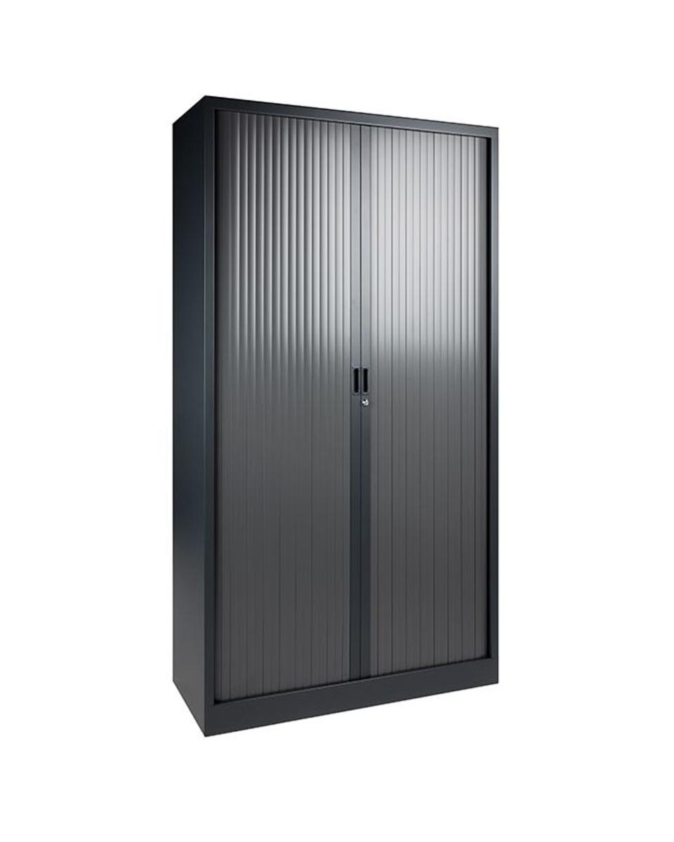 Roldeurkast - Antraciet - H 195 x 120 x 43 CM - Proflight