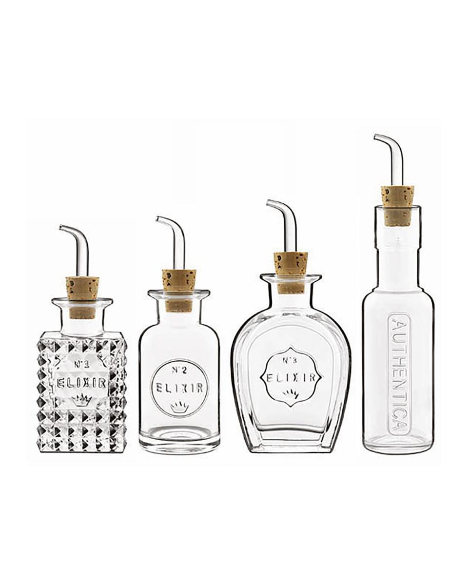 Olie/azijnset - 4 x 12.5 CL - Luigi Bormioli - Elixir - 531134
