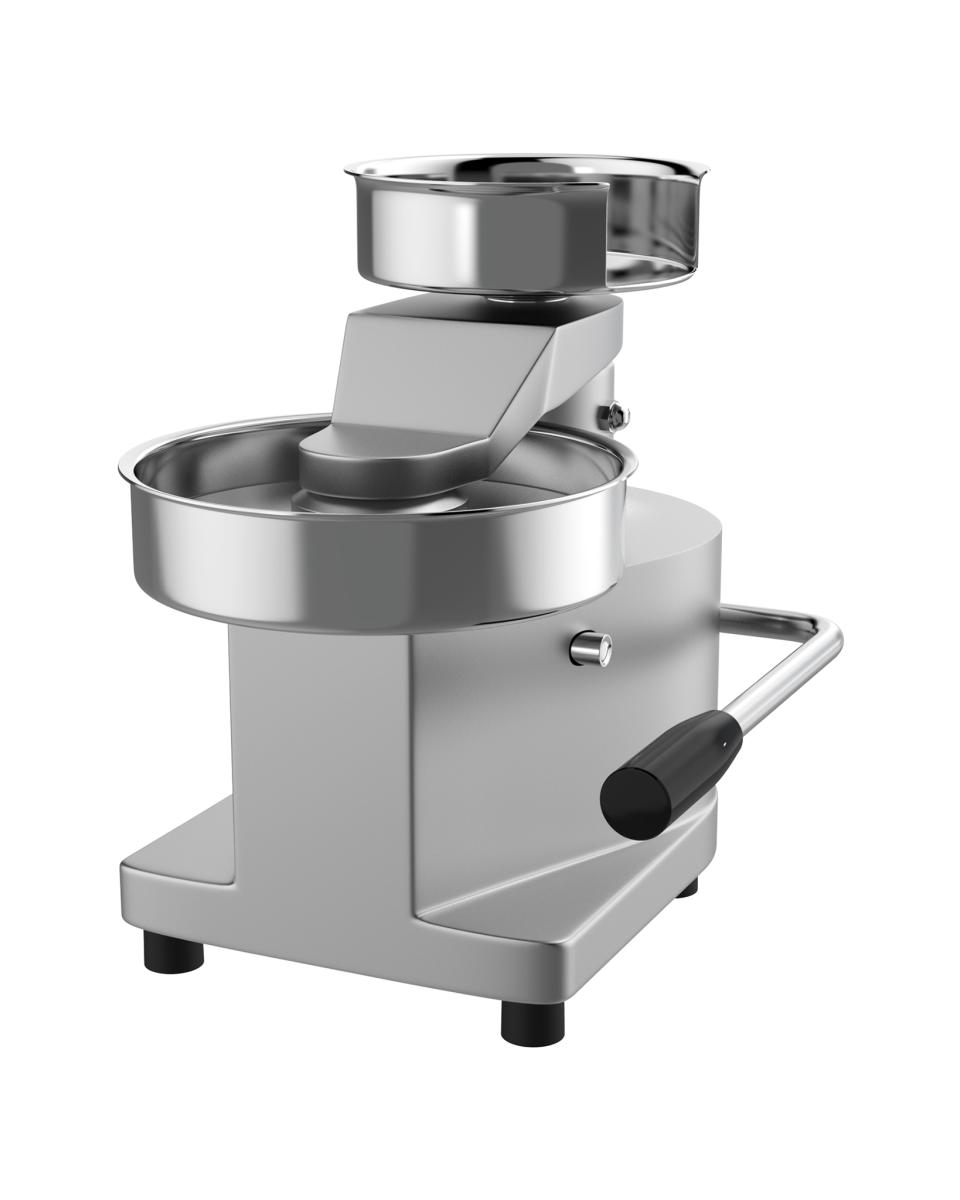 Hamburger Pers - RVS / Aluminium - Ø13 CM - Promoline