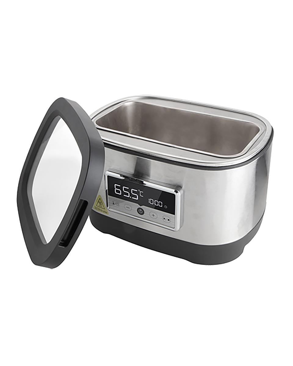 Bain Marie 8L - H 24 x 35.7 x 28 CM - 4.61 KG - 220 - 240 V - 700 W - RVS - Caterchef - 688103