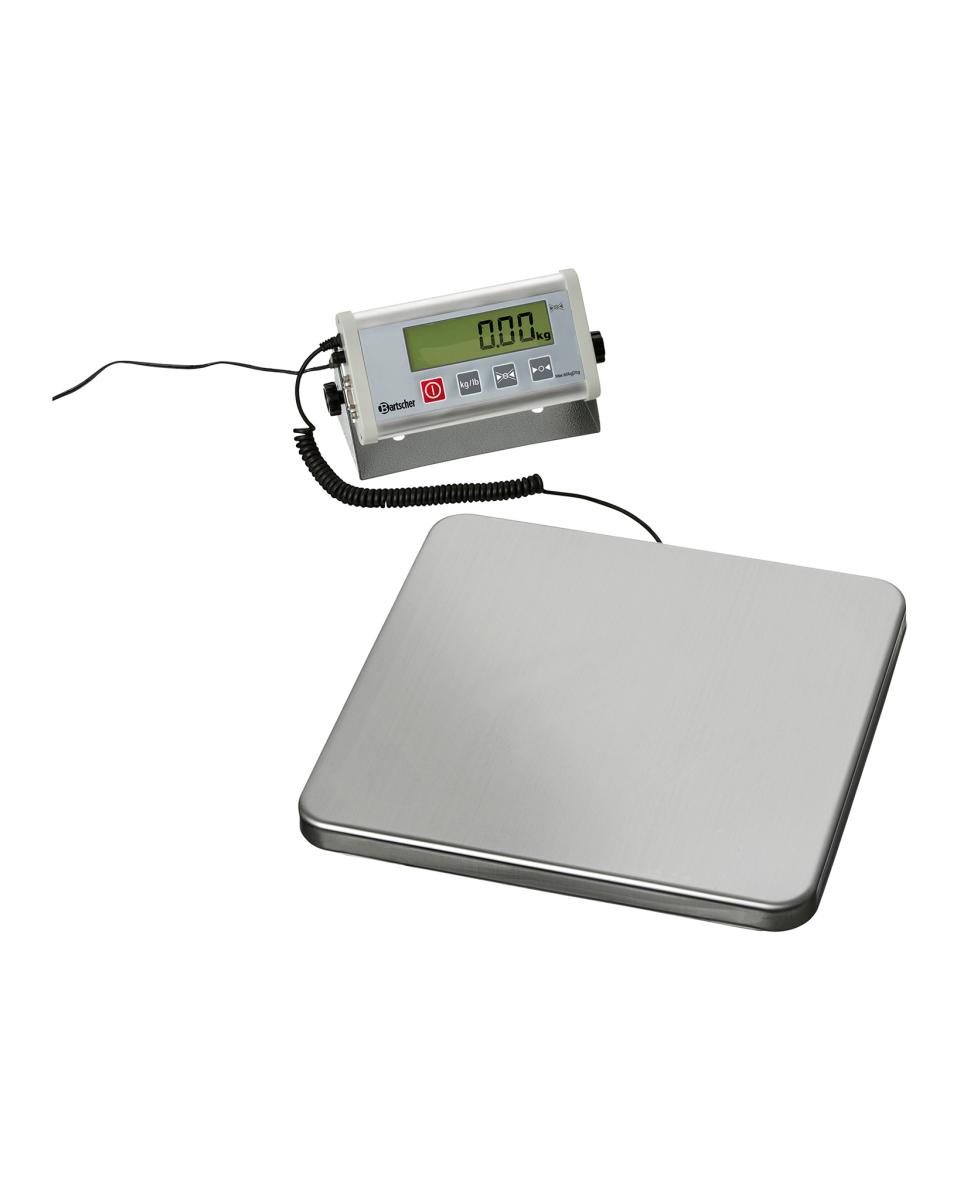 Elektrische weegschaal - 60 KG - 32 x 30 CM - Bartscher - A300068