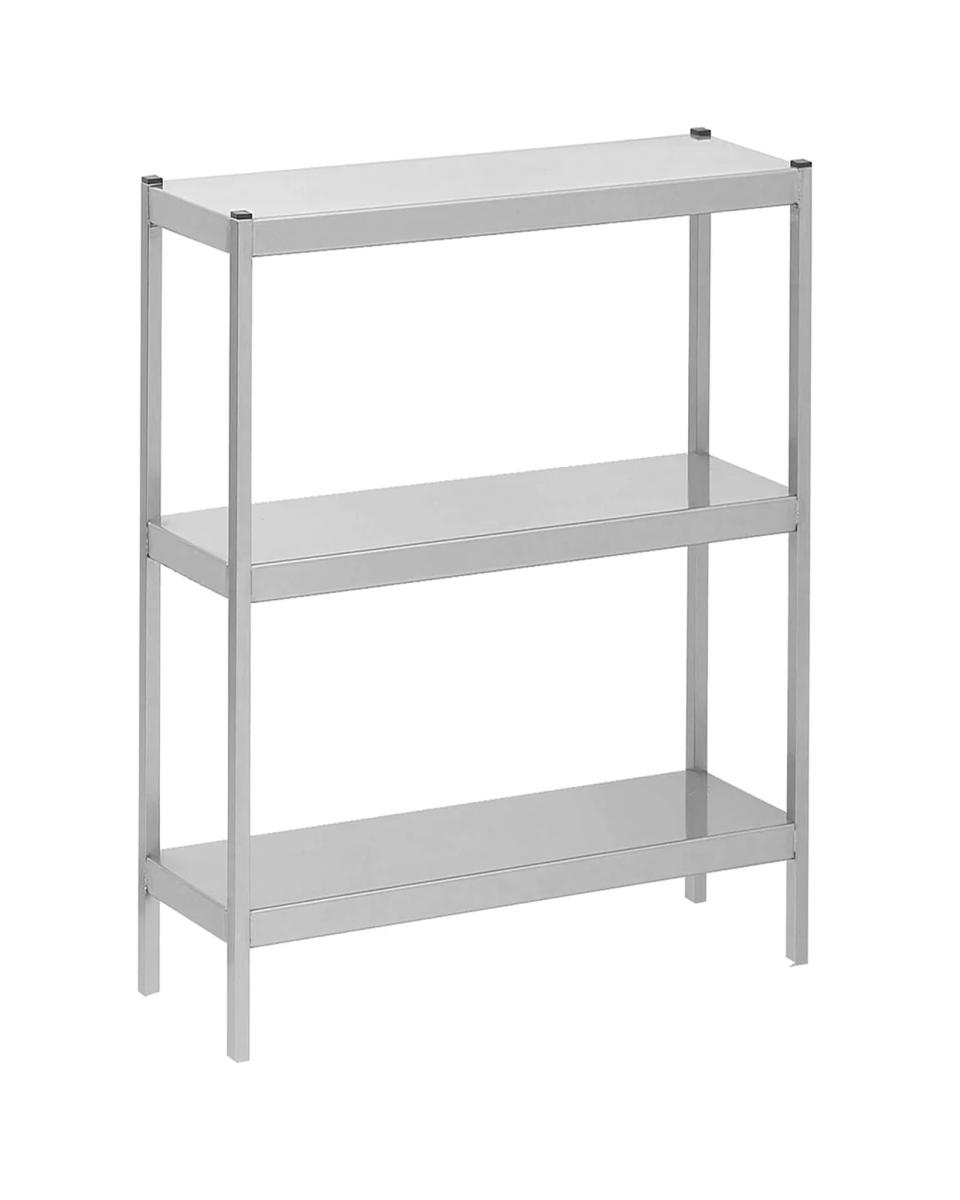 RVS Stelling - 3 Niveau's - 180 CM hoog - Promoline