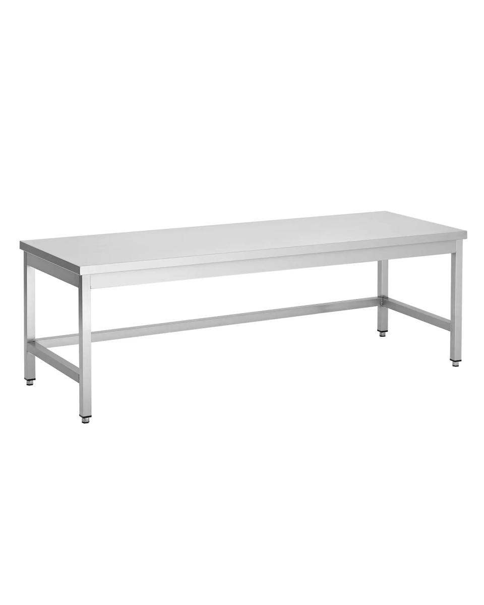 RVS Woktafel - Zonder Onderschap - Promoline