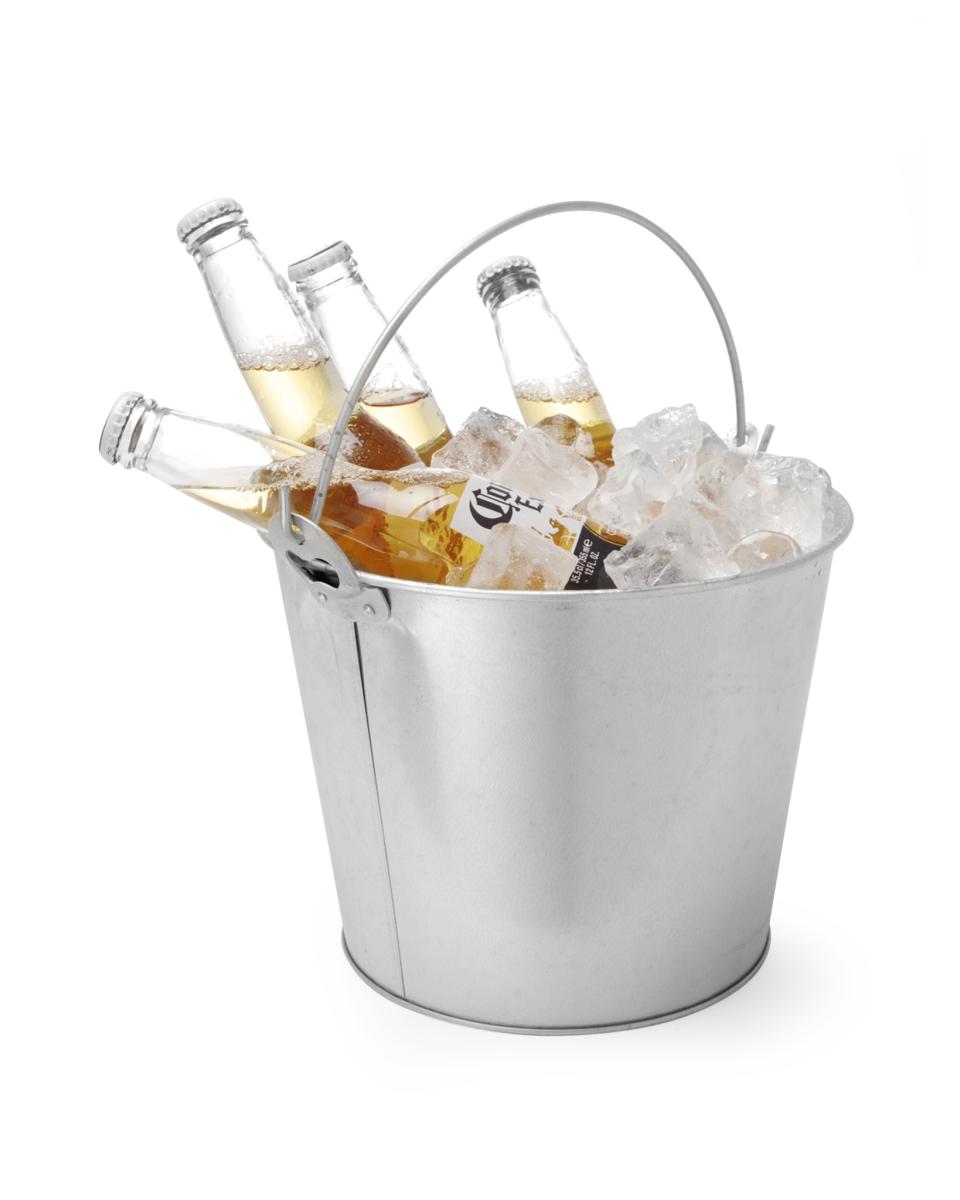 Bier emmer - Ø23 x H 18 CM - Met opener - Hendi - 516751