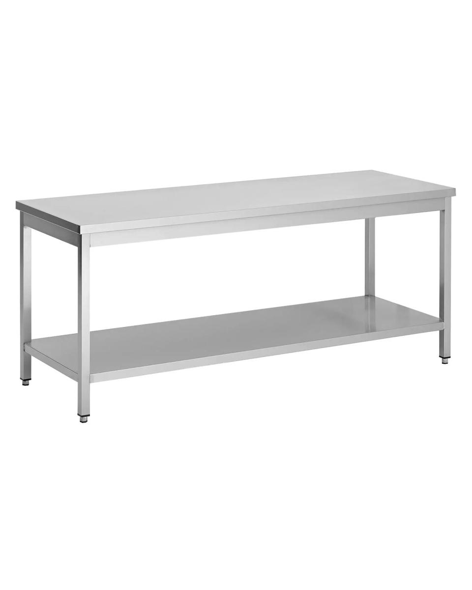RVS Werktafel - Met Onderschap - Promoline