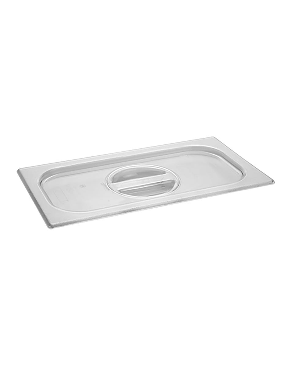 Deksel Gastronorm - 1/3 GN - 32.5 x 17.6 CM - Polycarbonaat - Transparant - -100°C / +100°C - Standaard - Caterchef - 953036