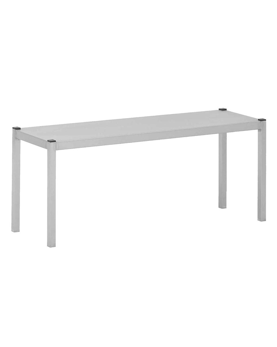 RVS Etagere - 1 Niveau - Volledig gelast - Promoline