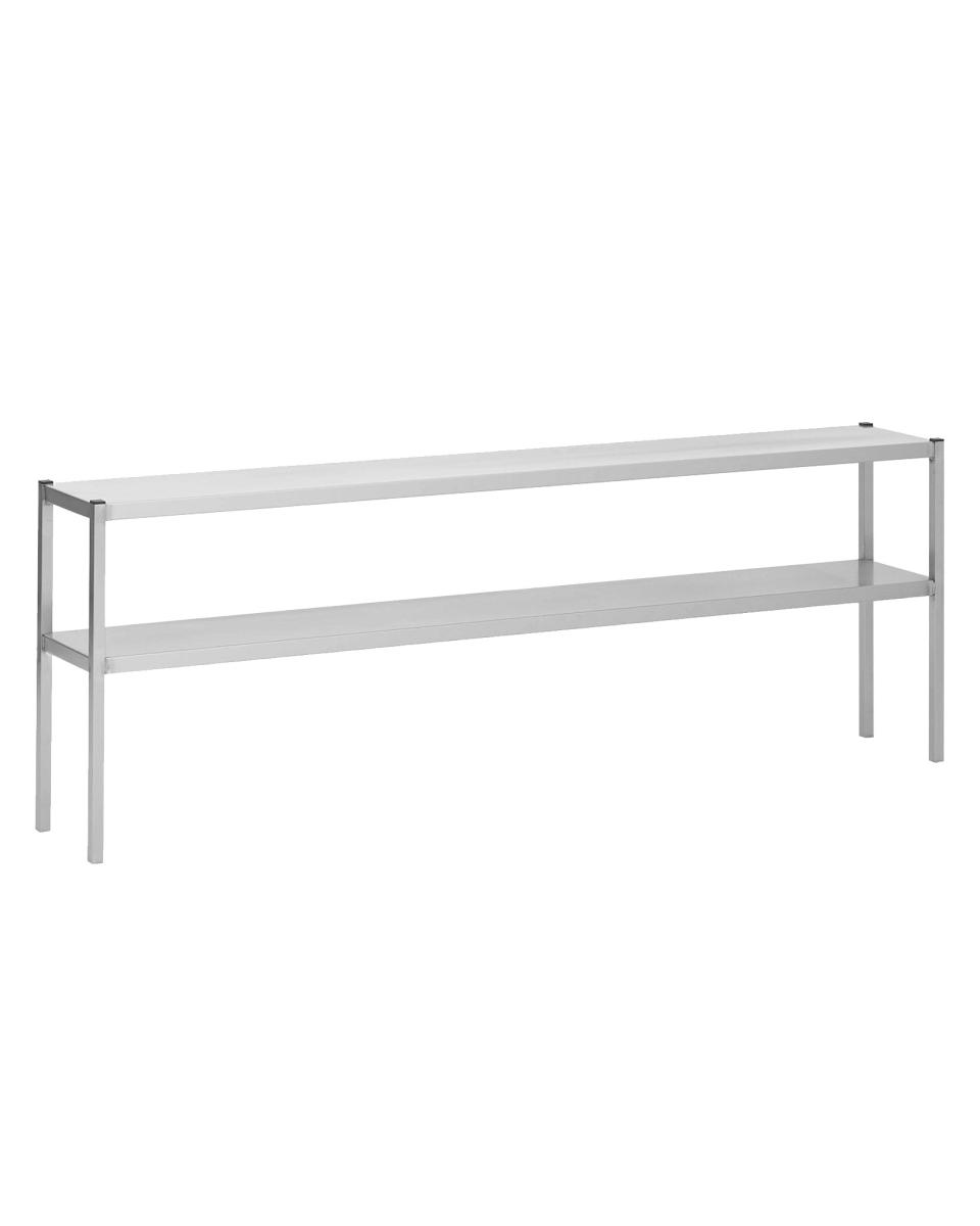 RVS Etagere - 2 Niveau's - Volledig gelast - Promoline