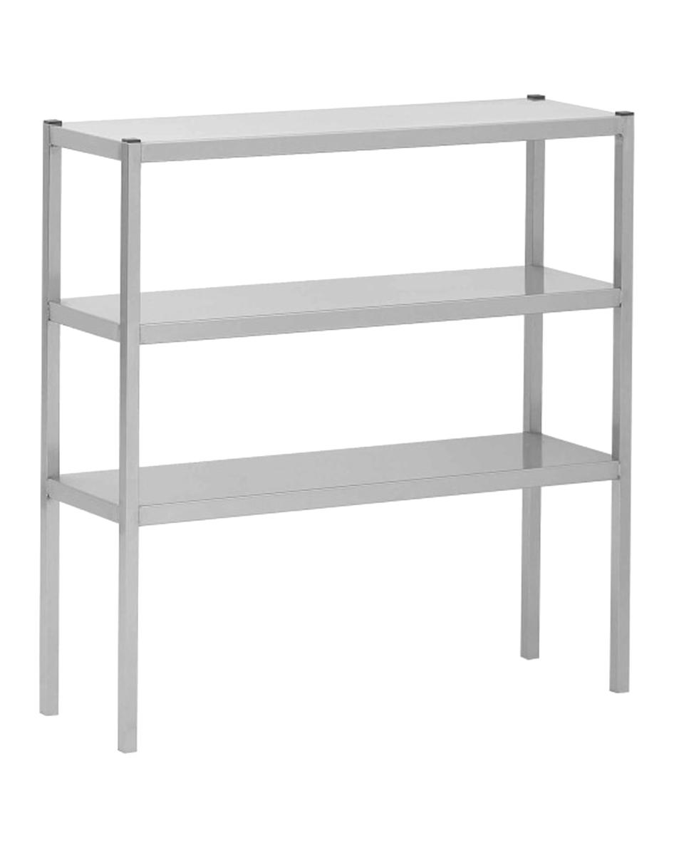 RVS Etagere - 3 Niveau's - Volledig gelast - Promoline