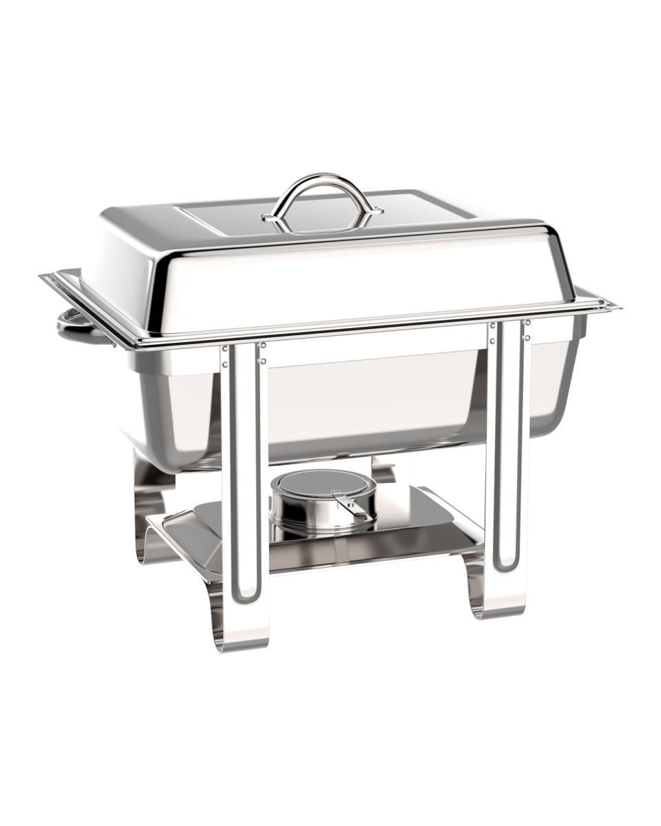 Chafing dish - 1/2 GN - RVS - 4 Liter - Promoline