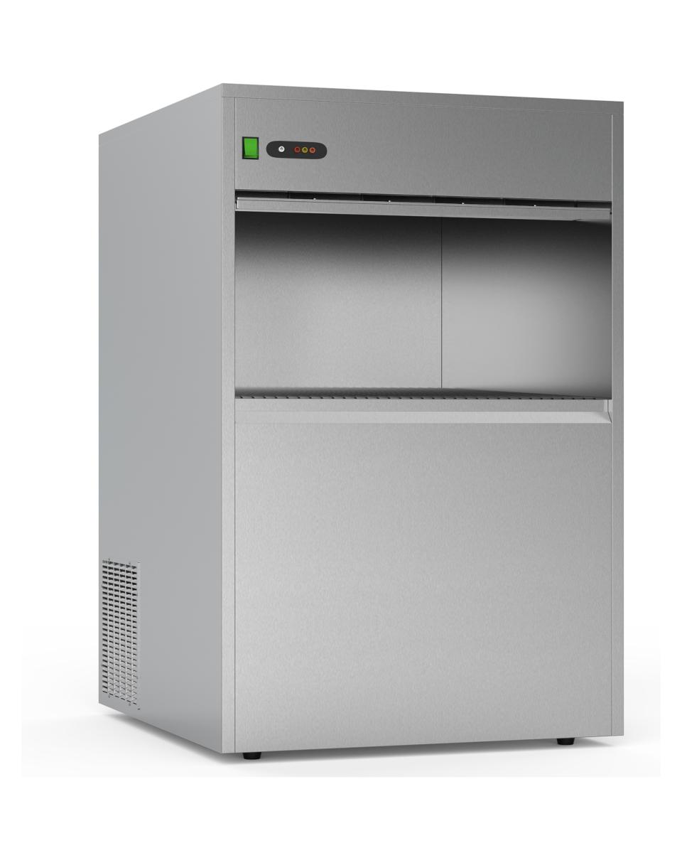 IJsblokjesmachine - 50 kg / 24u - Holle ijsblokjes - Luchtgekoeld - Promoline