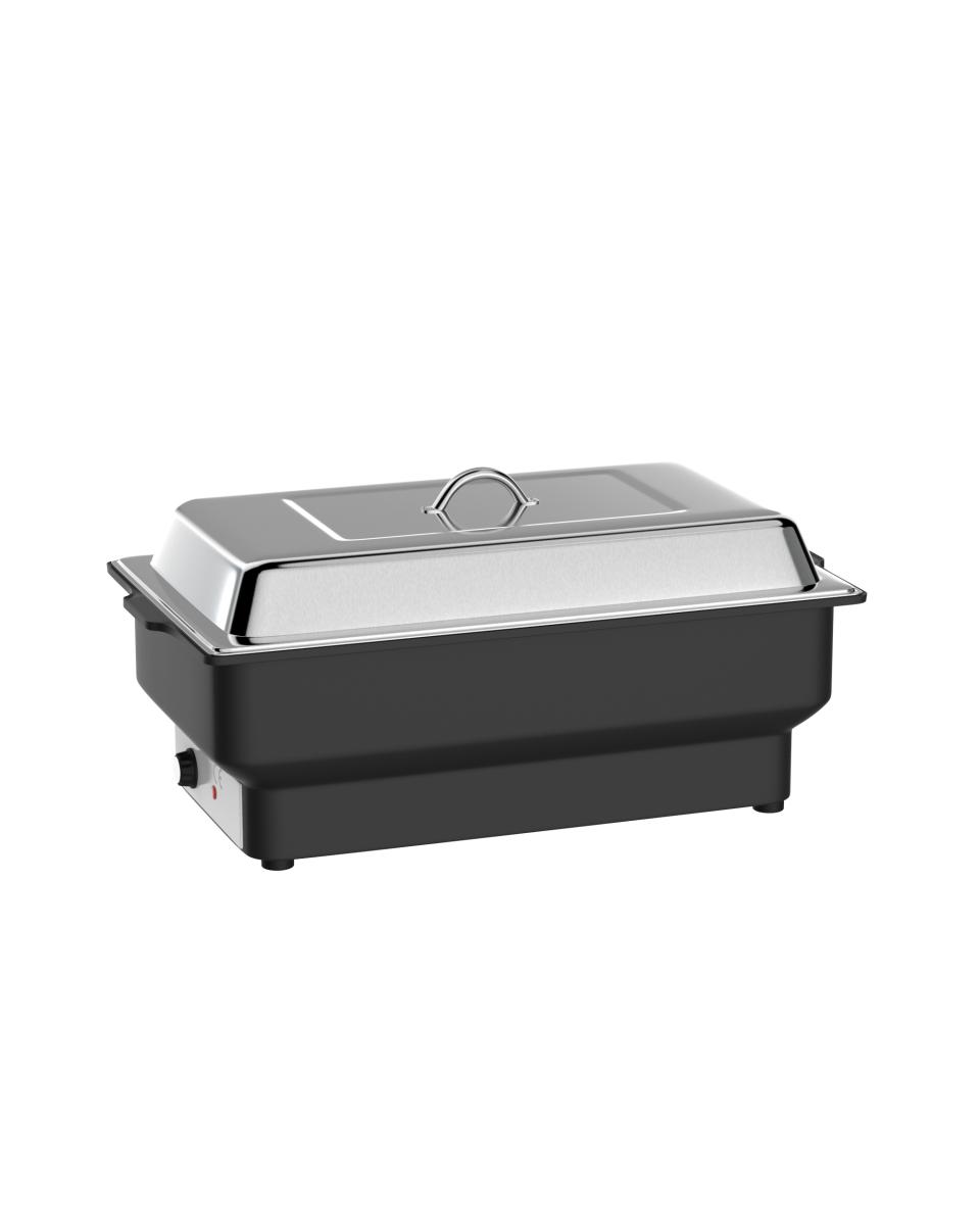 Chafing Dish - Elektrisch - RVS - Zwart - 230 V - 900 W - Promoline