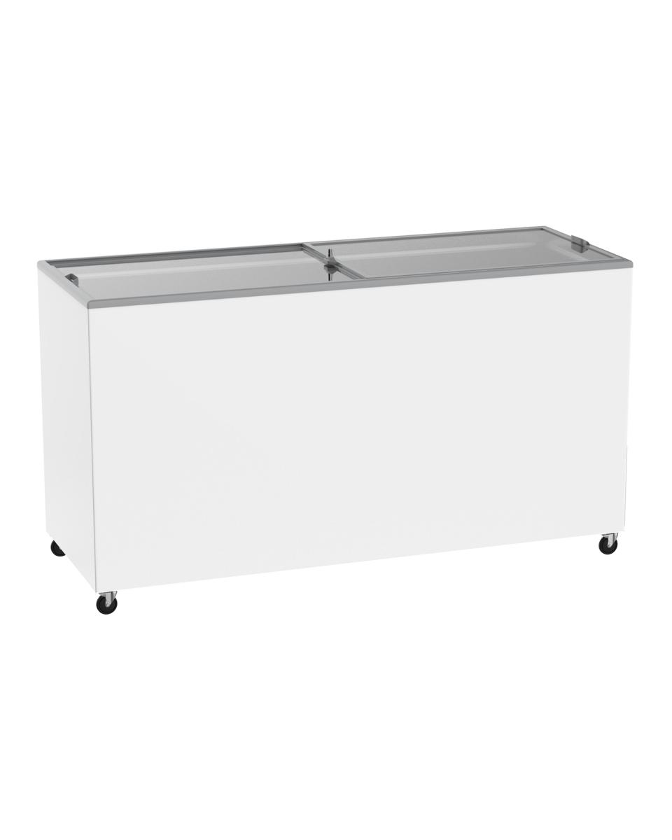 ijsconservator - ijsvitrine - 600 Liter - Schuifdeur - H 90.4 x 177.2 x 65.3 CM - Promoline