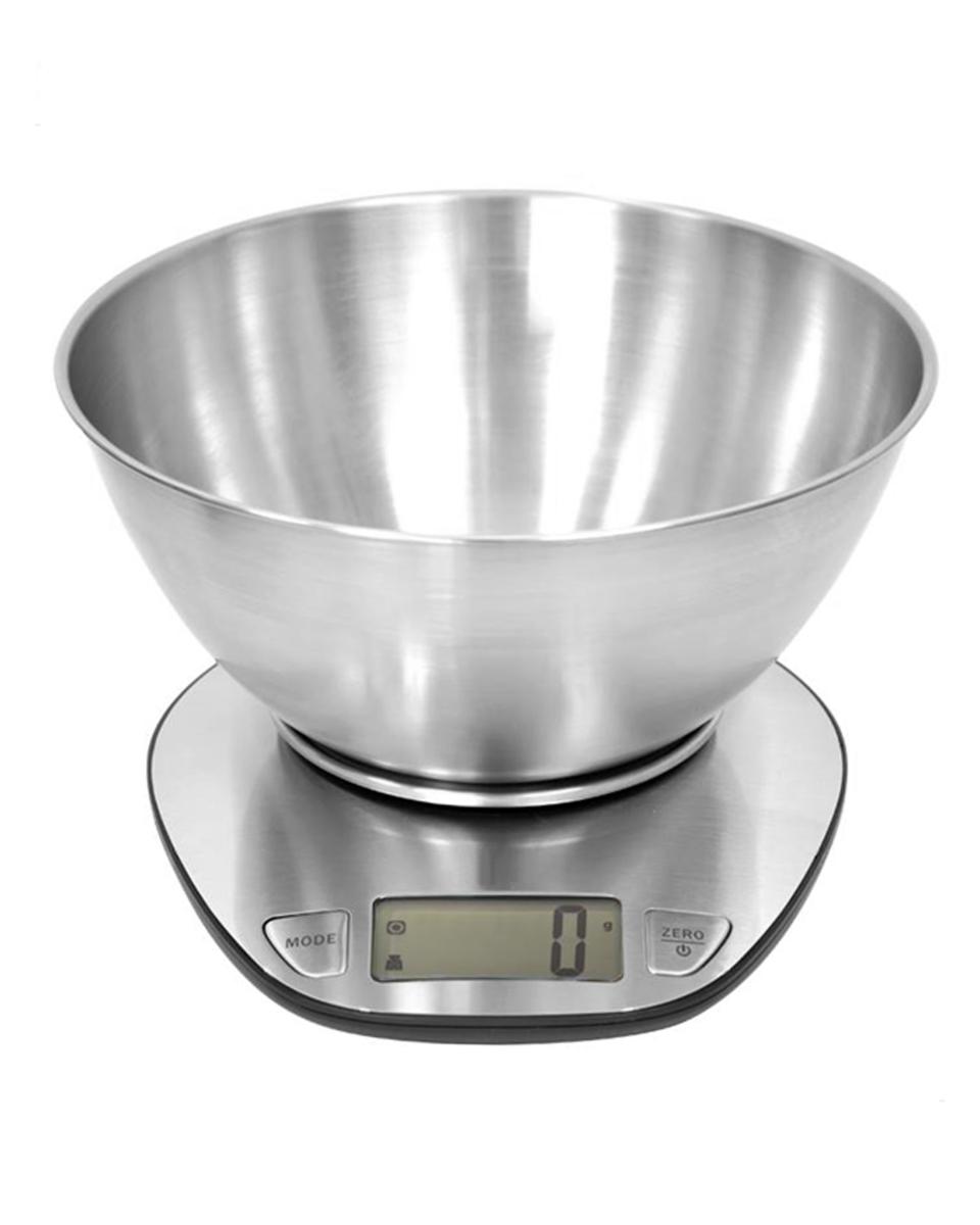 Weegschaal - Digitaal - RVS - 5 KG - Promoline