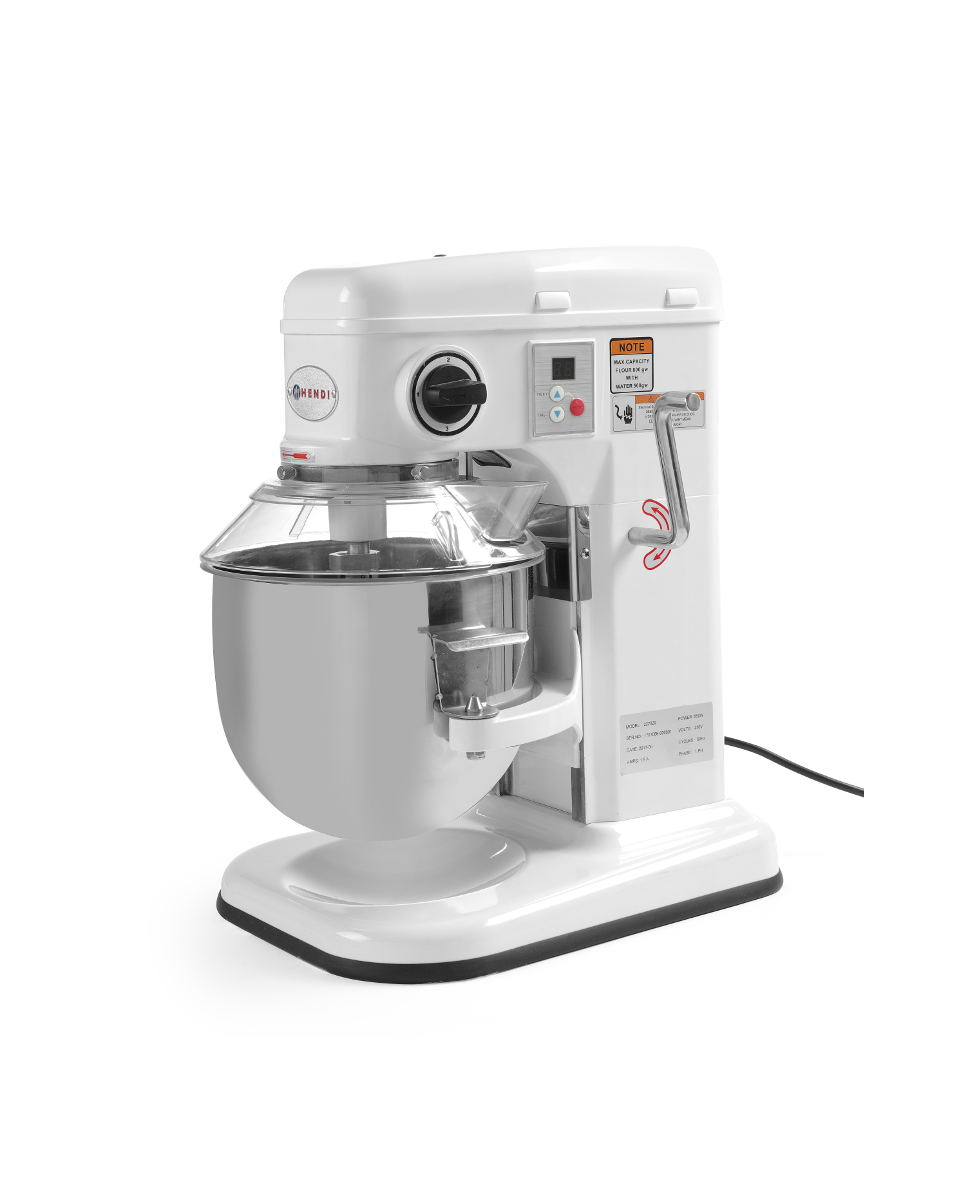 Mixer voor Intensief Gebruik - 7 Liter - 650 Watt - Hendi - 222829