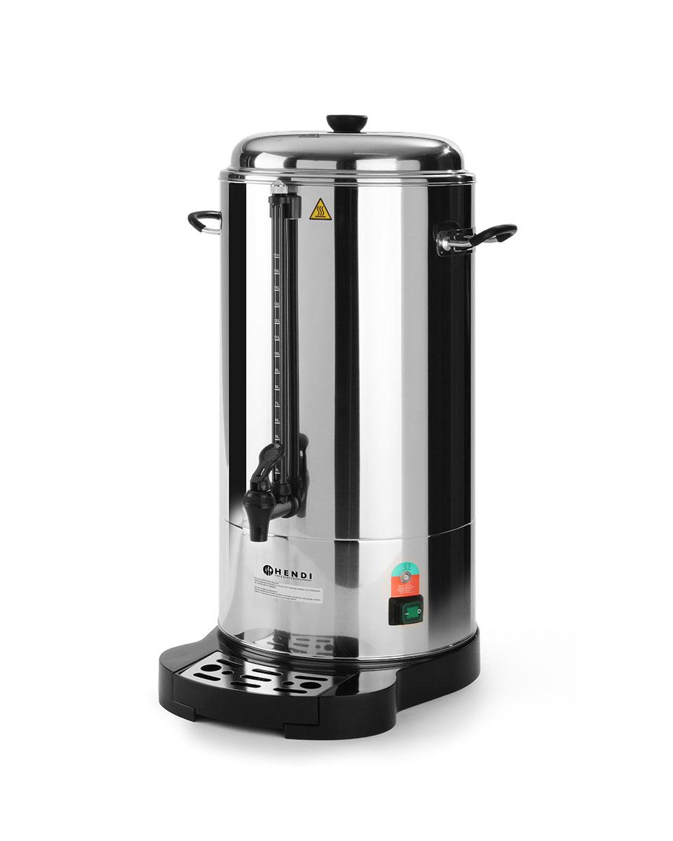 Koffie percolator - 15 liter - Dubbelwandig - Hendi - 211304