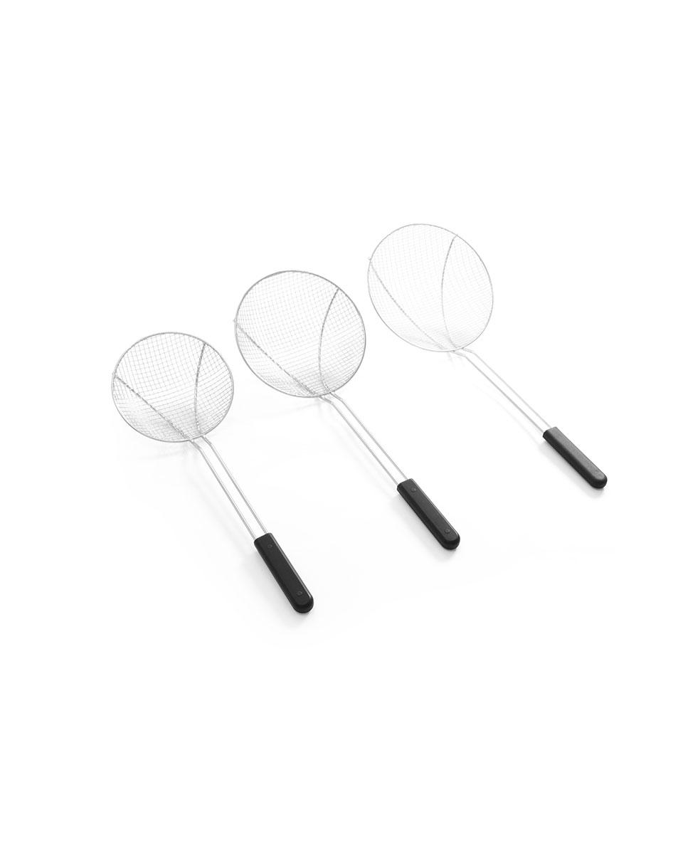 Frituurschep - PA greep - Ø26 cm - RVS - Hendi - 640920