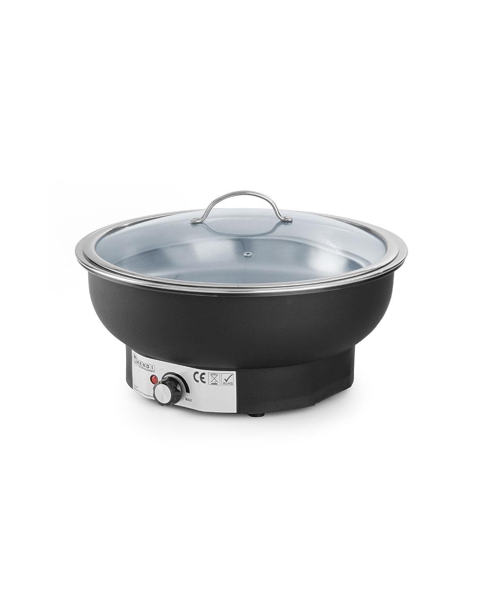 Chafing dish - Elektrisch - Tesino - 6.8 liter - Zwart - Hendi - 204832