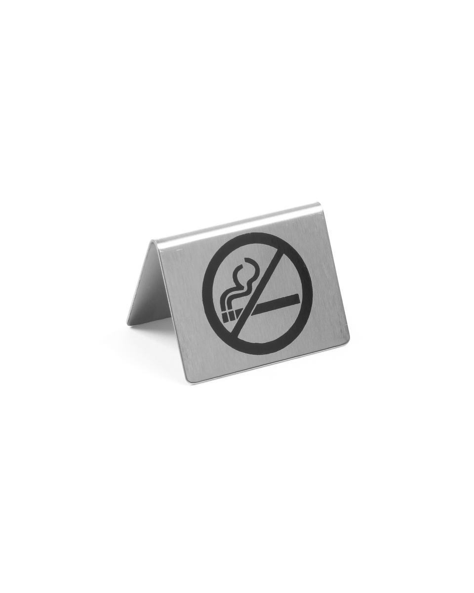 Tafelstandaard - Niet roken - 5.2 CM - RVS - Hendi - 663660