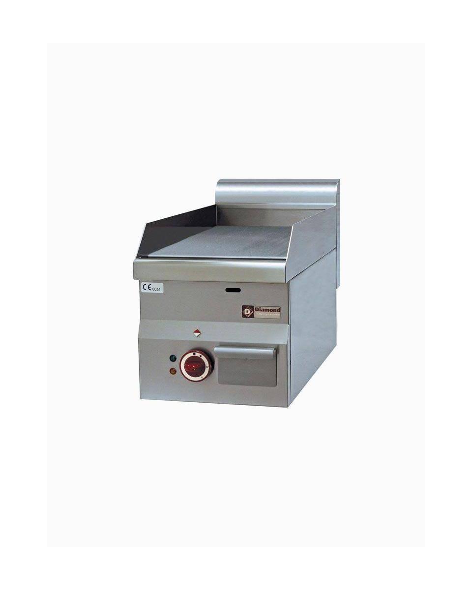 Bakplaat - Elektrisch - Glad - Chroom - 30 CM - Diamond - E60/PLCD3T