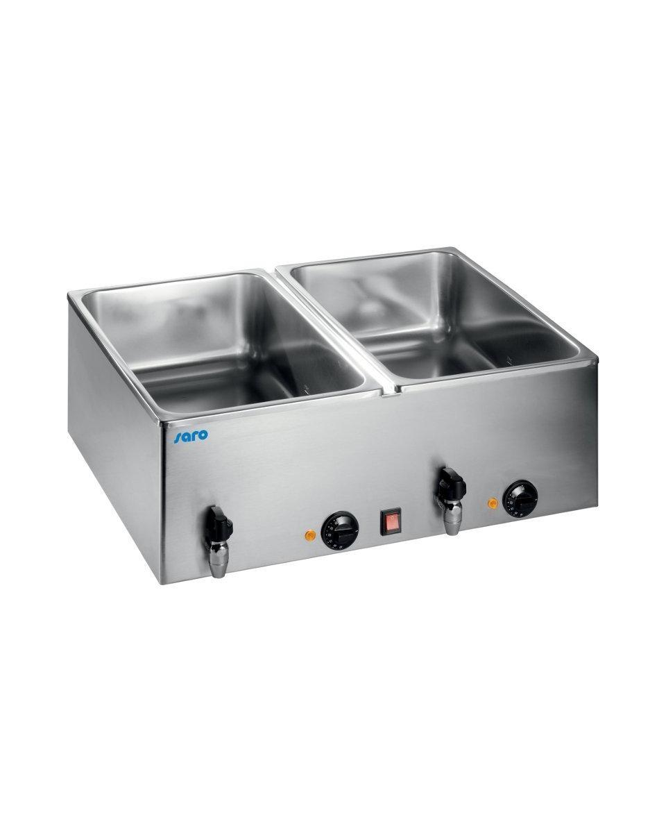 Bain marie - 2x 1/1GN - Saro - 172-3017