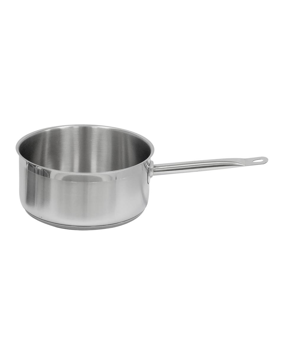 Steelpan - Ø28 x H 13 CM - RVS - 8 Liter - Promoline