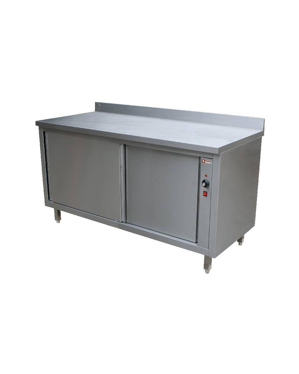 Verwarmde werktafelkast - Schuifdeuren - Standard Line - Diamond - TE127/B