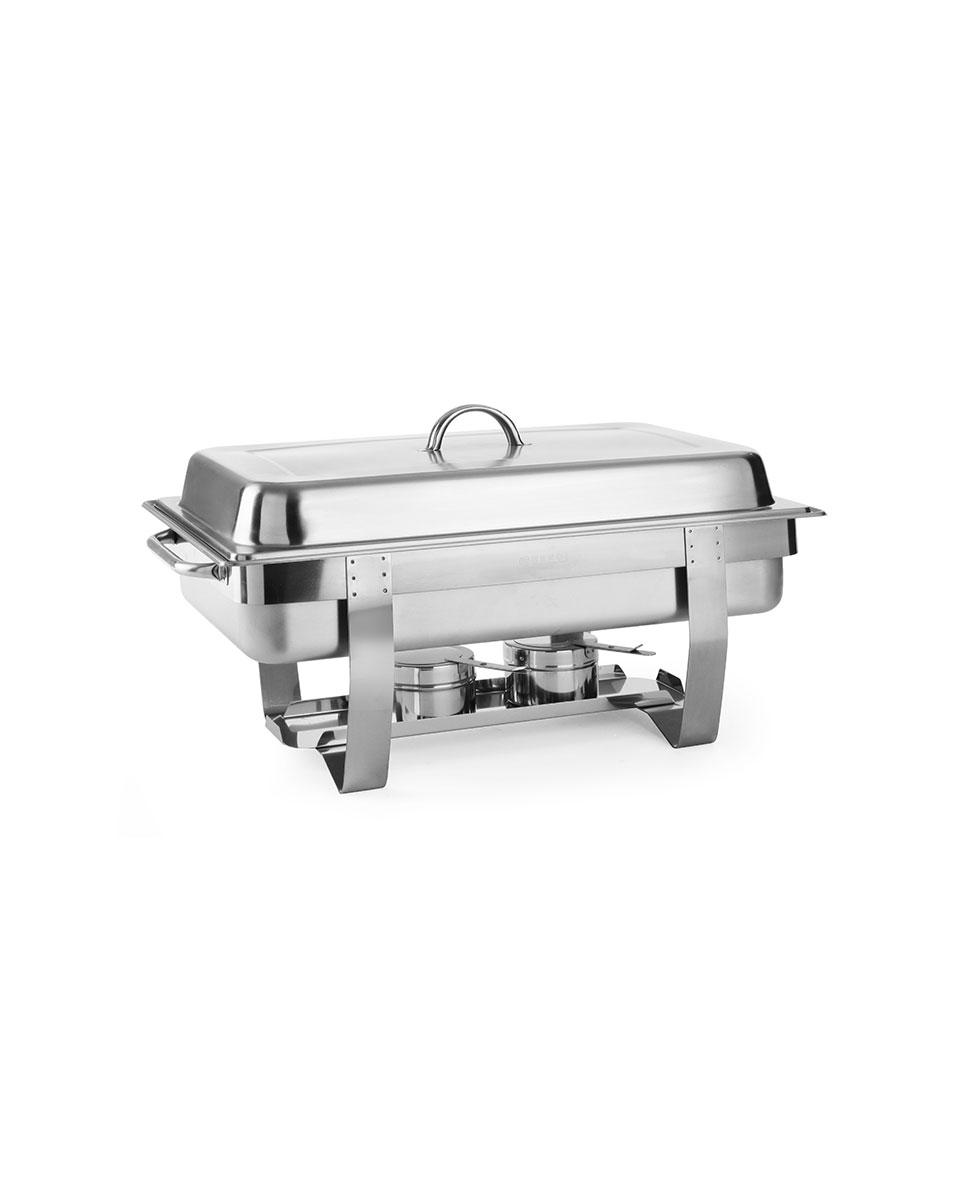 Chafing dish - 1/1 GN - Fiora premium - 9 liter - RVS - Hendi - 471005