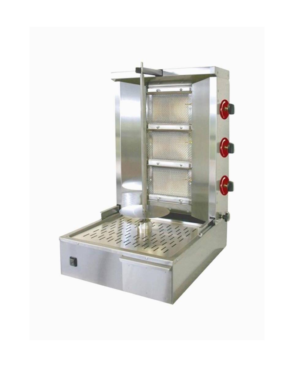 Gyros grill - Gas - 35 KG - 9030Kcal - Diamond - KEB-G61