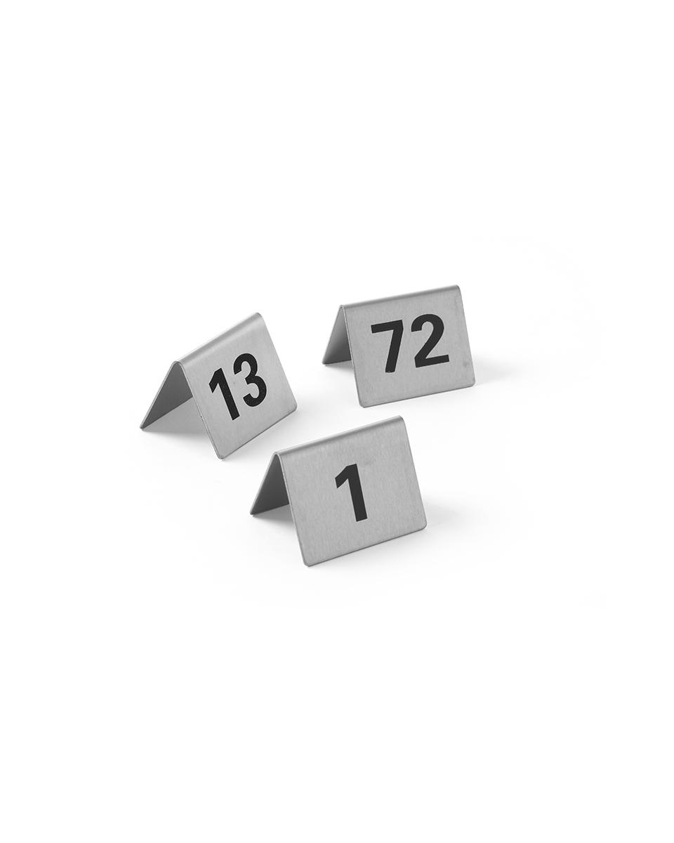 Tafelstandaard - Nummer 25-36 - 5,2 cm - Hendi - 663868