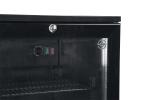 Barkoelkast - 158 Liter - 2-Deurs - Glazen Deur - Geventileerd - Zwart - G-Line HW-146877 €449.00 Koelkasten met glazen deur
