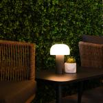 Terras Tafellamp Seta - Led Verlichting - Oplaadbaar - Grijs - G-Line HW-138625 €15.00 Terrastafel