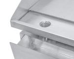 Bakplaat - Elektrisch - Glad - Tafelmodel - RVS - 2 x 230V - G-Line HW-148644 €159.00 Bakplaat elektrisch