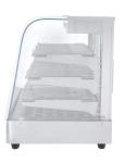 Warmhoudvitrine - Gebogen Ruit - RVS - 230V - B 35 CM - G-Line HW-147707 €299.00 Warmhoudvitrine