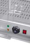 Warmhoudvitrine - Gebogen Ruit - RVS - 230V - B 35 CM - G-Line HW-147707 €299.00 Warmhoudvitrine