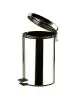 Pedaal Afvalbak - H 39 CM - 1.7 KG - Ø25 CM - RVS - 12 Liter - 861602