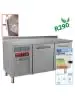 Koelwerkbank - 2 deurs - 245 Liter - H 90 x 150 x 60 CM - Motor links - Diamond - BMIV15/R2-BA