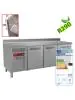 Koelwerkbank - 3 deurs - 395 Liter - H 90 x 200 x 60 CM - Motor links - Diamond - BMIV20/R2-BA