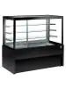 Warmhoudtoonbank Capri Line - 100 CM - Rechte ruit - 4 Niveaus - 1320W - 230V - Zwart - Diamond - CB10HT-B9-P