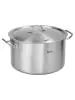 Kookpan laag - Met deksel - Ø43 x H 32.5 CM - 30 Liter - Bartscher - 100445