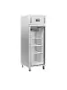 Koelkast - 1-Deurs - Glazen Deur - RVS - Polar