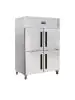 Horeca Vrieskast - 20 x 2/1 GN - 2 deurs - H 201 x 134 x 80 CM - 230 V - RVS - Polar - CW196